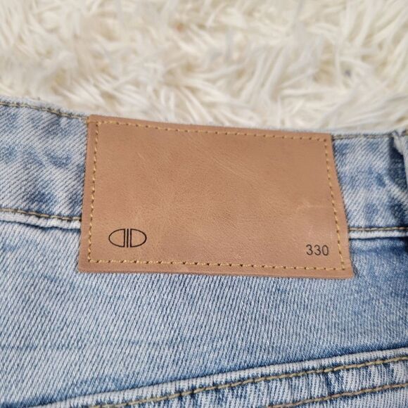 D-ID Mens Slim Fit Pattern 330 Jeans 36x32 - Picture 4 of 10